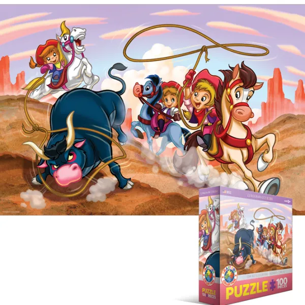 Eurographics Girl Power - Cowgirls*Enfant Dès 6 Ans : 50 À 100 Pièces|À Partir De 6 Ans
