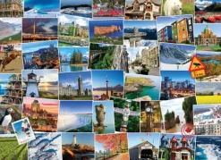 Eurographics Globetrotter - Canada* Collages|États-Unis Et Canada