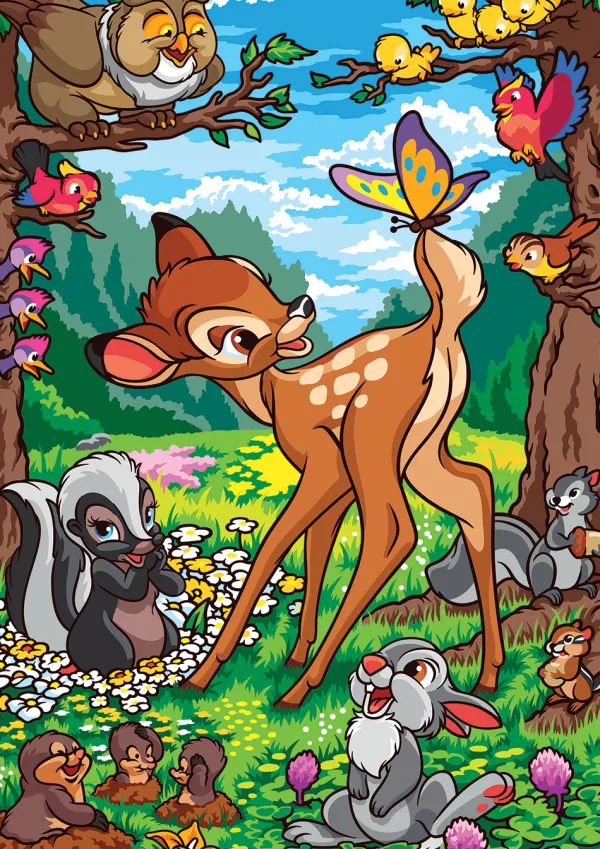 Hachette Grands Classiques Disney : Bambi*Enfant Puzzles Pour Enfants|Oiseaux