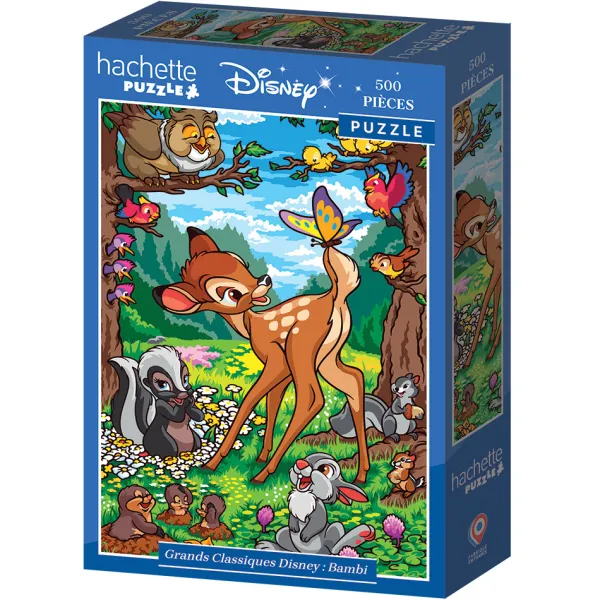 Hachette Grands Classiques Disney : Bambi*Enfant Puzzles Pour Enfants|Oiseaux