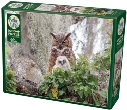 Cobble Hill Great Horned Owl* Oiseaux|De 1 000 Pièces