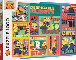 Trefl Gru Et Les Minions - Universal Minions Franchaise*Enfant Puzzles Pour Enfants|De 1 000 Pièces