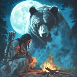 SunsOut Guide Spirituel*Enfant Animaux De La Forêt|Soleil, Lune