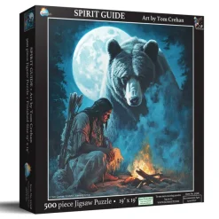 SunsOut Guide Spirituel*Enfant Animaux De La Forêt|Soleil, Lune