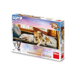 Dino Gump II - Panoramique Puzzle*Femme/Enfant À Partir De 9 Ans|Chiens