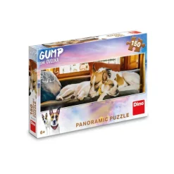 Dino Gump II - Panoramique Puzzle*Femme/Enfant À Partir De 9 Ans|Chiens