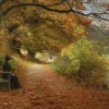 DToys Hans Andersen Brendekilde: A Wooded Path in Autumn* Art|De 1 000 Pièces