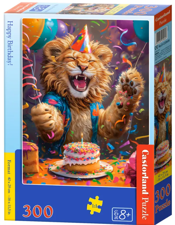 Castorland Happy Birthday !* Animaux Sauvages|Déco Culinaire