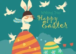 Bluebird Puzzle Happy Easter Bunny*Femme Animaux De La Ferme|Religions Et Mysticisme