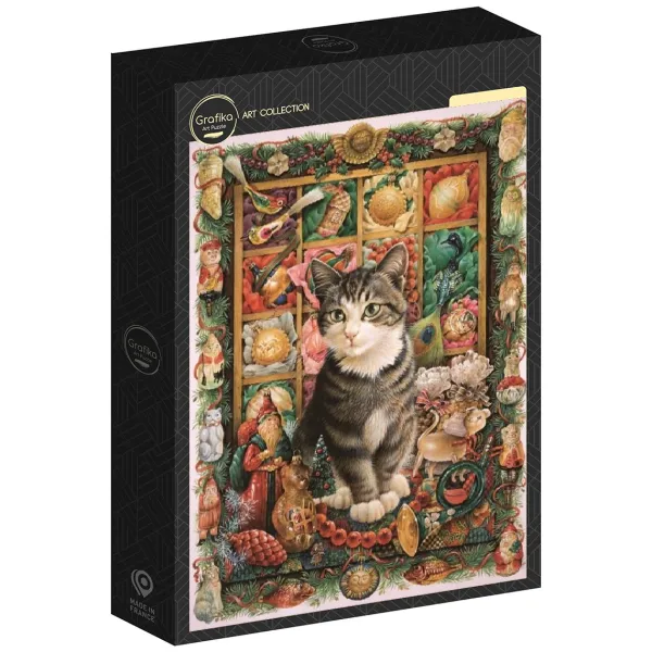 Grafika Harry and the Christmas Decorations*Femme Chats|Noël