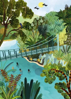 Pieces & Peace Hebe Studio - Piscine Bleues en Nouvelle-Zelande* Oiseaux|Ponts