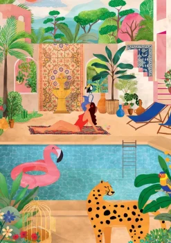 Pieces & Peace Heln.illustration - Paradis d'Eté* Forêts, Fleurs Et Jardins|Art