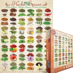 Eurographics Herbes et Épices* Déco Culinaire|De 1 000 Pièces