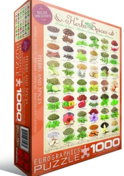 Eurographics Herbes et Épices* Déco Culinaire|De 1 000 Pièces