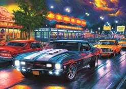 Trefl Heure Du Thé : Trajet De Nuit* Voitures, Motos Et Camions|De 1 000 Pièces