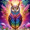 Enjoy Puzzle Hibou Néon* De 3 000 Pièces|De 3 000 Pièces