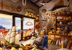 Bluebird Puzzle Hiroyuki - Joe & Roy Bait & Fishing Shop* Déco Et Objets|De 1 000 Pièces