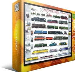 Eurographics Histoire des trains*Enfant Trains|Puzzles Pour Enfants