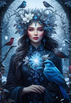 Bluebird Puzzle Horae - Soul of Nature Collection*Femme Oiseaux|Hommes Et Femmes