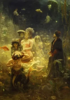 DToys Ilia Répine : Sadko dans le Royaume Subaquatique, 1876* Art|De 1 000 Pièces