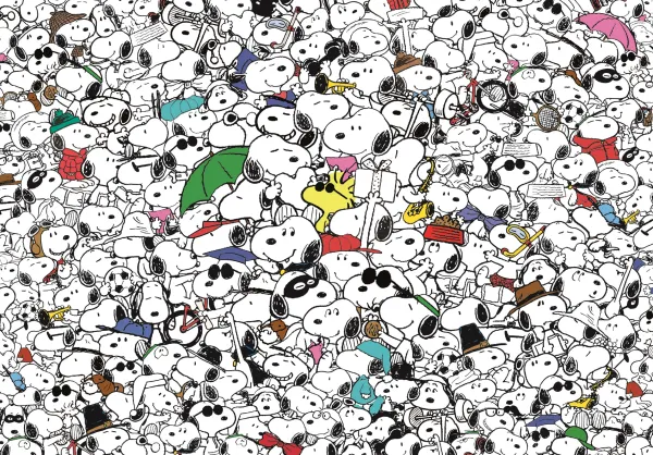 Clementoni Impossible Snoopy*Enfant Puzzles Pour Enfants|De 1 000 Pièces