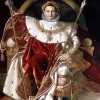 Grafika Ingres Jean-Auguste-Dominique - Jean-Auguste-Dominique Ingres : Napoléon sur le trône impérial, 1806* De 2 000 Pièces|De 2 000 Pièces