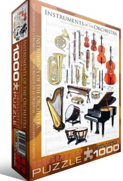 Eurographics Instruments de musique*Femme Puzzles Pour Enfants|Musique, Danse, Instruments
