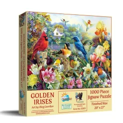 SunsOut Iris d'Or* Oiseaux|Forêts, Fleurs Et Jardins