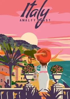 Alipson Puzzle Italie - Côte d'Amalfy* Villes Et Villages|France