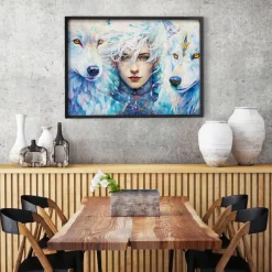 Enjoy Puzzle Jack Frost*Femme Loups|Hommes Et Femmes