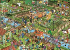 Jumbo Jan Van Haasteren - Le Jardin De Légumes*Femme Animaux De La Ferme|Déco Et Objets