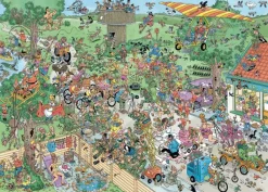 Jumbo JAN VAN HAASTEREN - LE RECENSEMENT ANNUEL DES OISEAUX (1000 PIECES)* De 1 000 Pièces|De 1 000 Pièces