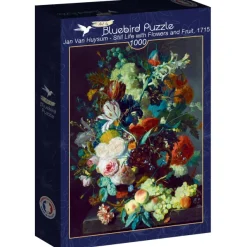 Bluebird Puzzle Jan Van Huysum - Still Life with Flowers and Fruit, 1715* Art|De 1 000 Pièces