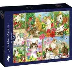 Bluebird Puzzle Jane Mayday - Chats et Chatons* Chats|Forêts, Fleurs Et Jardins