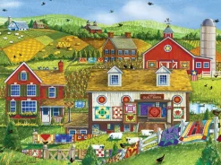 SunsOut Janet Stever - Lapp's Quilt Barn* Rétros Et Nostalgie|États-Unis Et Canada