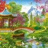 Schmidt Spiele Jardin Japonais* Japon|Forêts, Fleurs Et Jardins