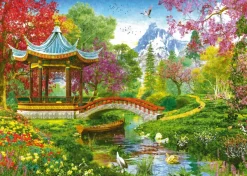 Schmidt Spiele Jardin Japonais* Japon|Forêts, Fleurs Et Jardins
