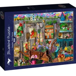 Bluebird Puzzle Jason Taylor - Outils de Jardin sur la Clotûre* Déco Et Objets|Forêts, Fleurs Et Jardins