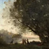 Grafika Kids Jean-Baptiste-Camille Corot : Danse sous les Arbres au Bord du Lac, 1865-1870*Enfant Art|Dès 6 Ans : 50 À 100 Pièces
