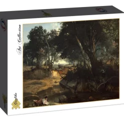 Grafika Jean-Baptiste-Camille Corot : Forêt de Fontainebleau, 1834* De 2 000 Pièces|De 2 000 Pièces