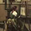 Grafika Kids Jean-Baptiste-Camille Corot : Atelier de l'Artiste, 1868*Enfant Art|Dès 6 Ans : 50 À 100 Pièces