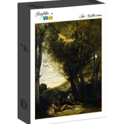 Grafika Kids Jean-Baptiste-Camille Corot : Saint Sebastian Succored by the Holy Women, 1874*Enfant Art|Dès 6 Ans : 50 À 100 Pièces