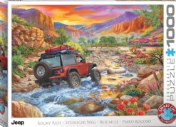 Eurographics Jeep - Rocaille* Voitures, Motos Et Camions|Montagnes
