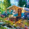 Schmidt Spiele Jeff Haynie - Caravane dans la montagne* Déco Et Objets|Animaux De La Forêt