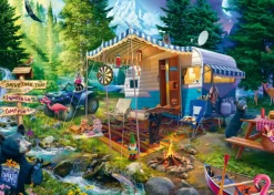 Schmidt Spiele Jeff Haynie - Caravane dans la montagne* Déco Et Objets|Animaux De La Forêt