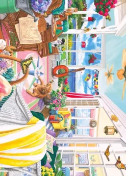 Bluebird Puzzle Joelle McIntyre - Summer Porch* Déco Et Objets|Mers Et Océans