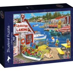Bluebird Puzzle Joelle McIntyre - Lobster Landing* Bateaux|Mers Et Océans