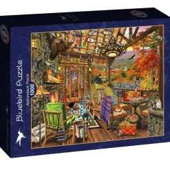 Bluebird Puzzle Joelle McIntyre - Adirondack Porch* Rétros Et Nostalgie|Déco Et Objets