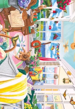 Bluebird Puzzle Joelle McIntyre - Summer Porch* Déco Et Objets|De 1 000 Pièces