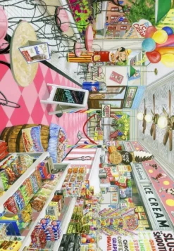 Bluebird Puzzle Joelle McIntyre - The Sweet Shop* Déco Culinaire|De 1 000 Pièces